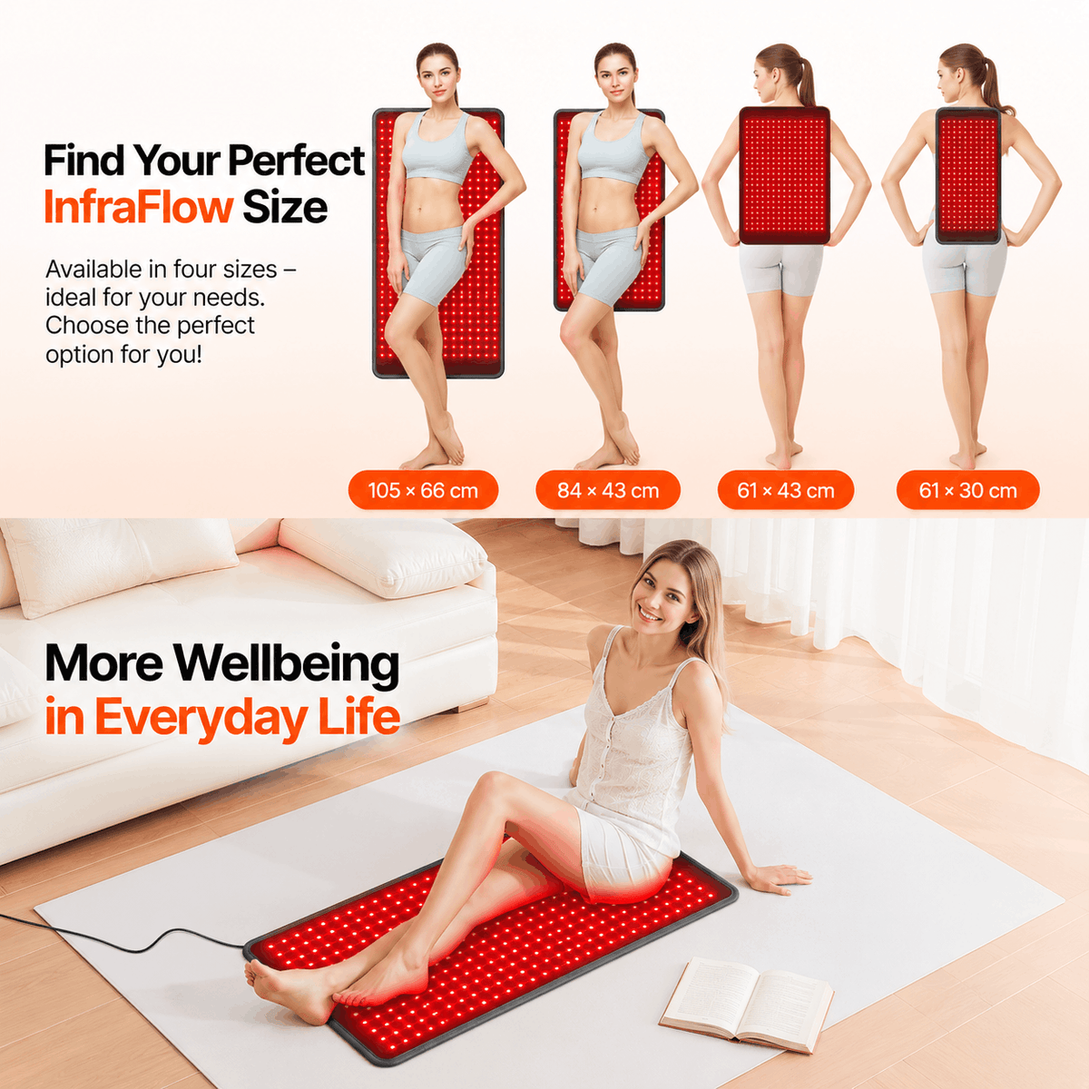 Professional Red Light Mat InfraFlow+
