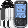 Regain EMS stimulator with electrode pads and storage bag