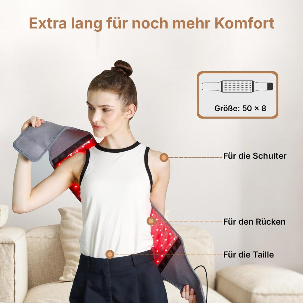 Regain InfraCore red light belt, extra long for shoulder, back and waist
