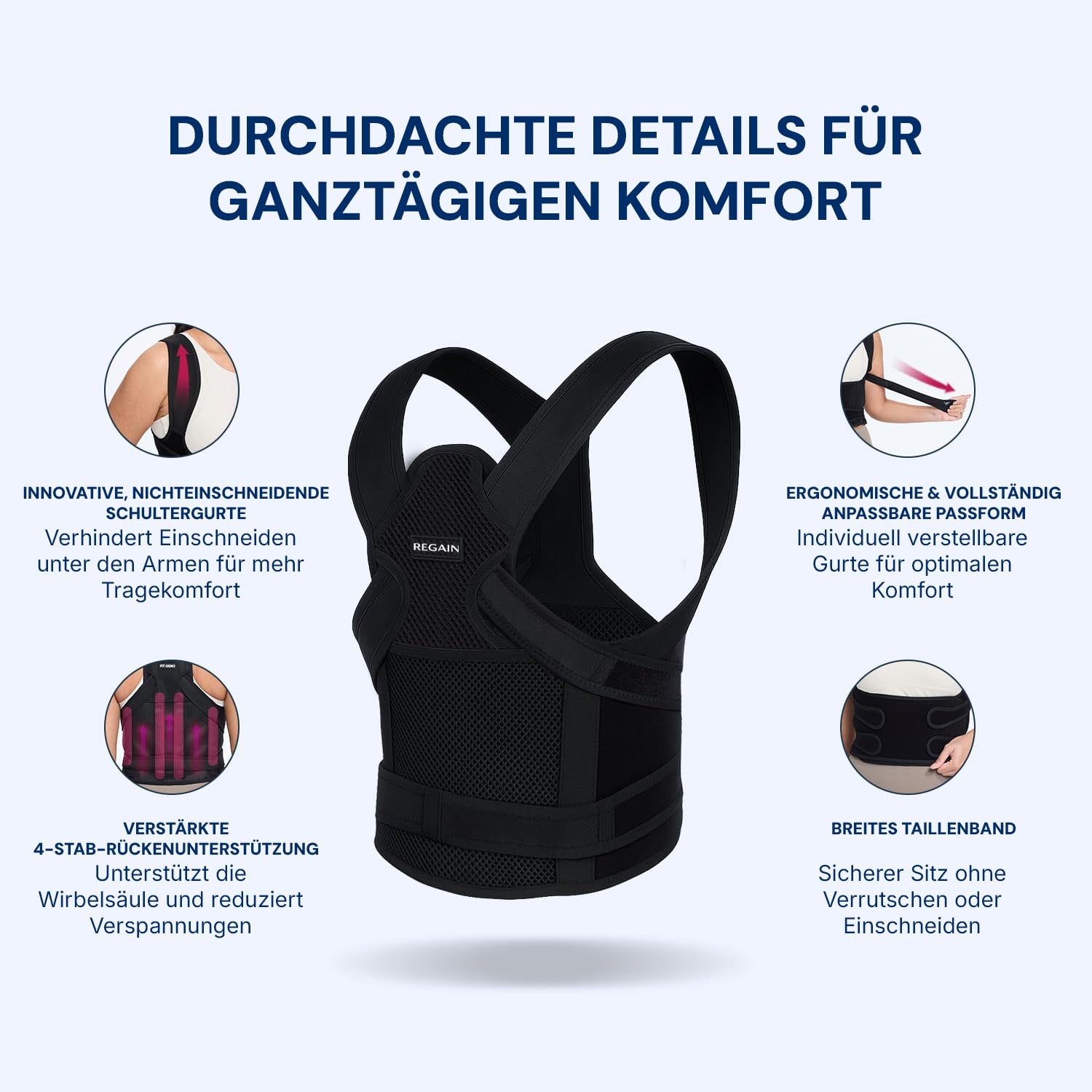 Rückenstütze PostureFlex