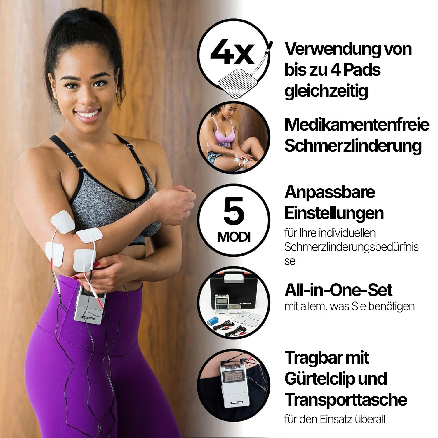 TENS Elektrostimulationsgerät StimPulse