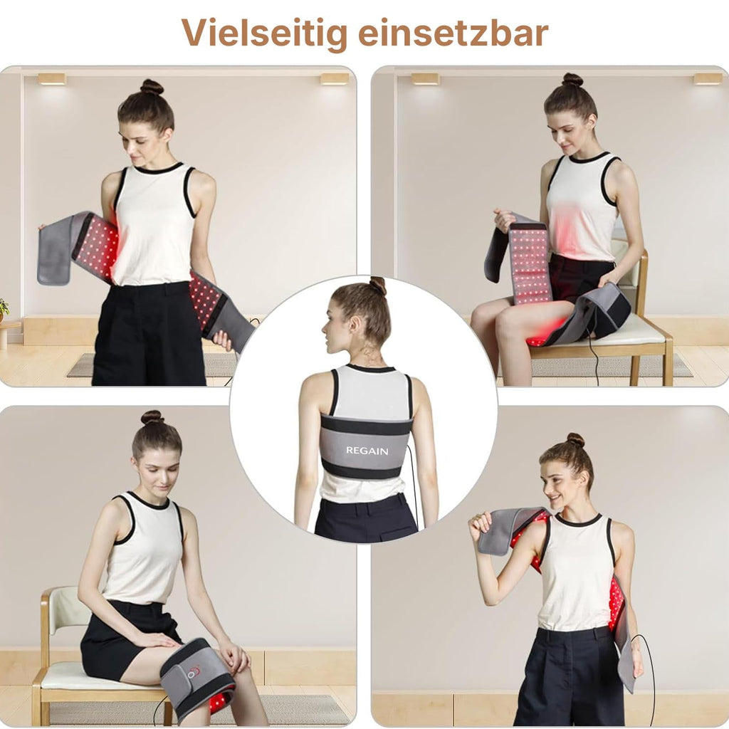 Regain heat belt, versatile use on the waist, thigh, knee and shoulder